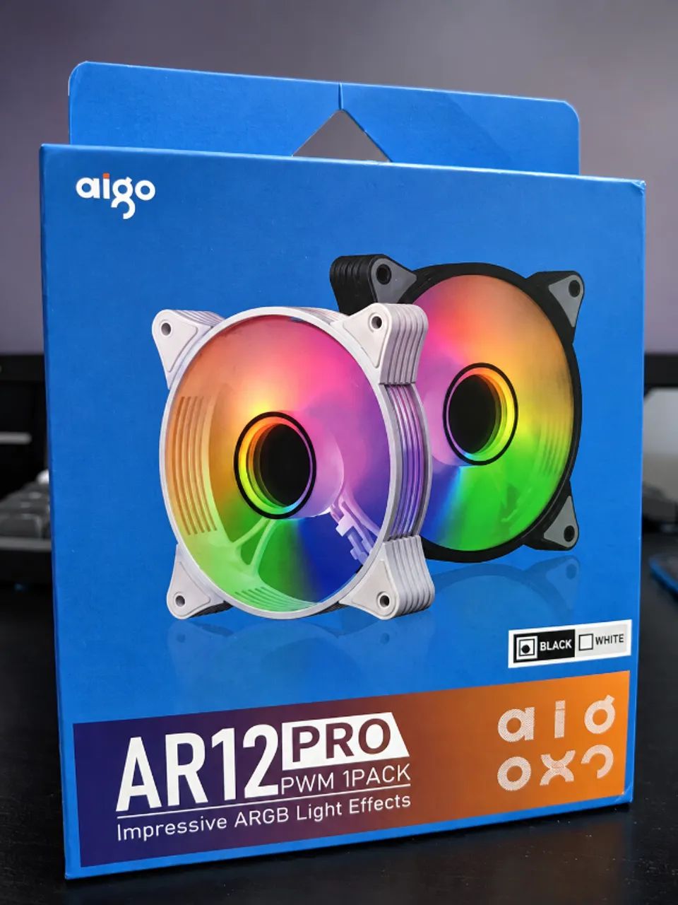 Kit Ventoinha Aigo AR12 Pro 120mm - Foto 2