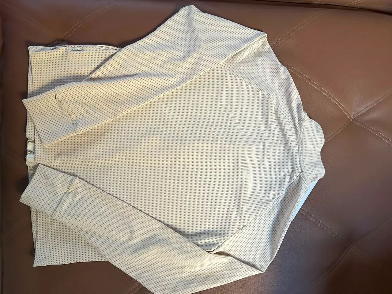 Jaqueta Dry Fit Minimal Chic BEGE M - Foto 5