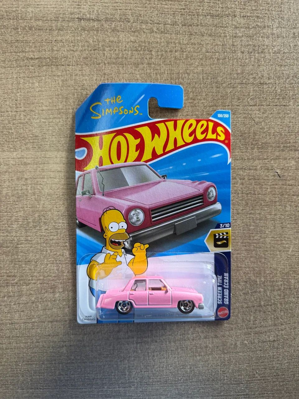 Carrinho Hot Wheels Simpsons