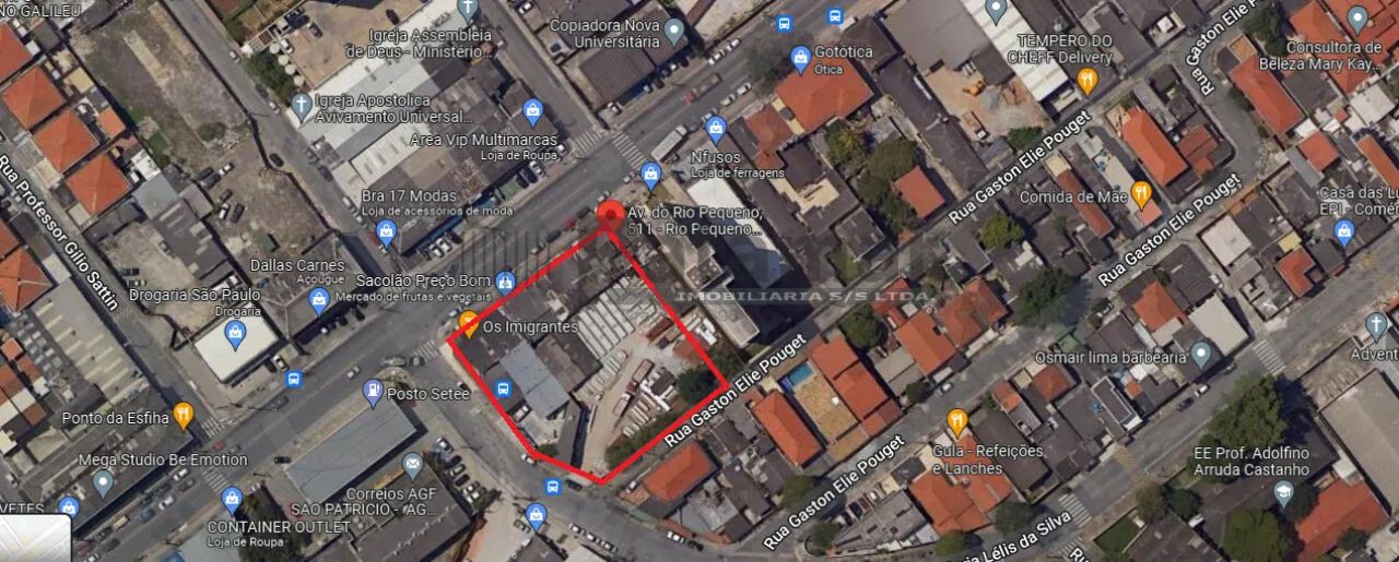 Área comercial à venda no Rio Pequeno