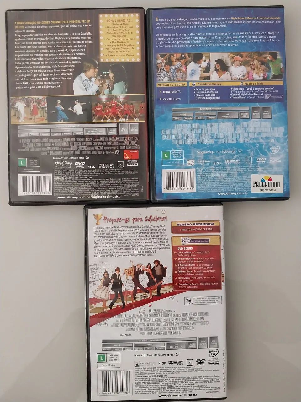 Coleção de DVDs High School Musical - Foto 2