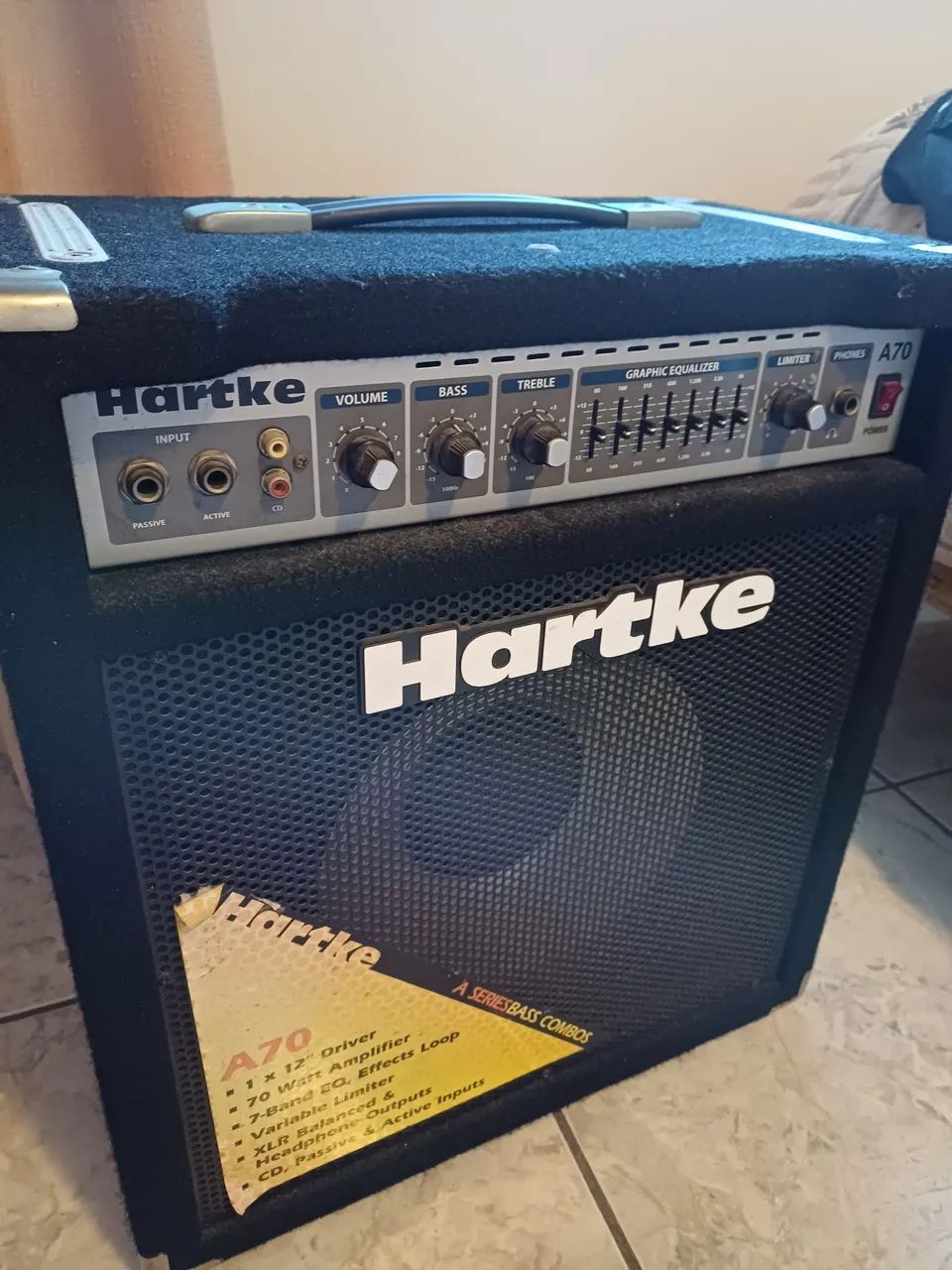 Hartke A70 ベースアンプ Hartke A70 - Instrumentos musicais - São Vicente, Itajaí