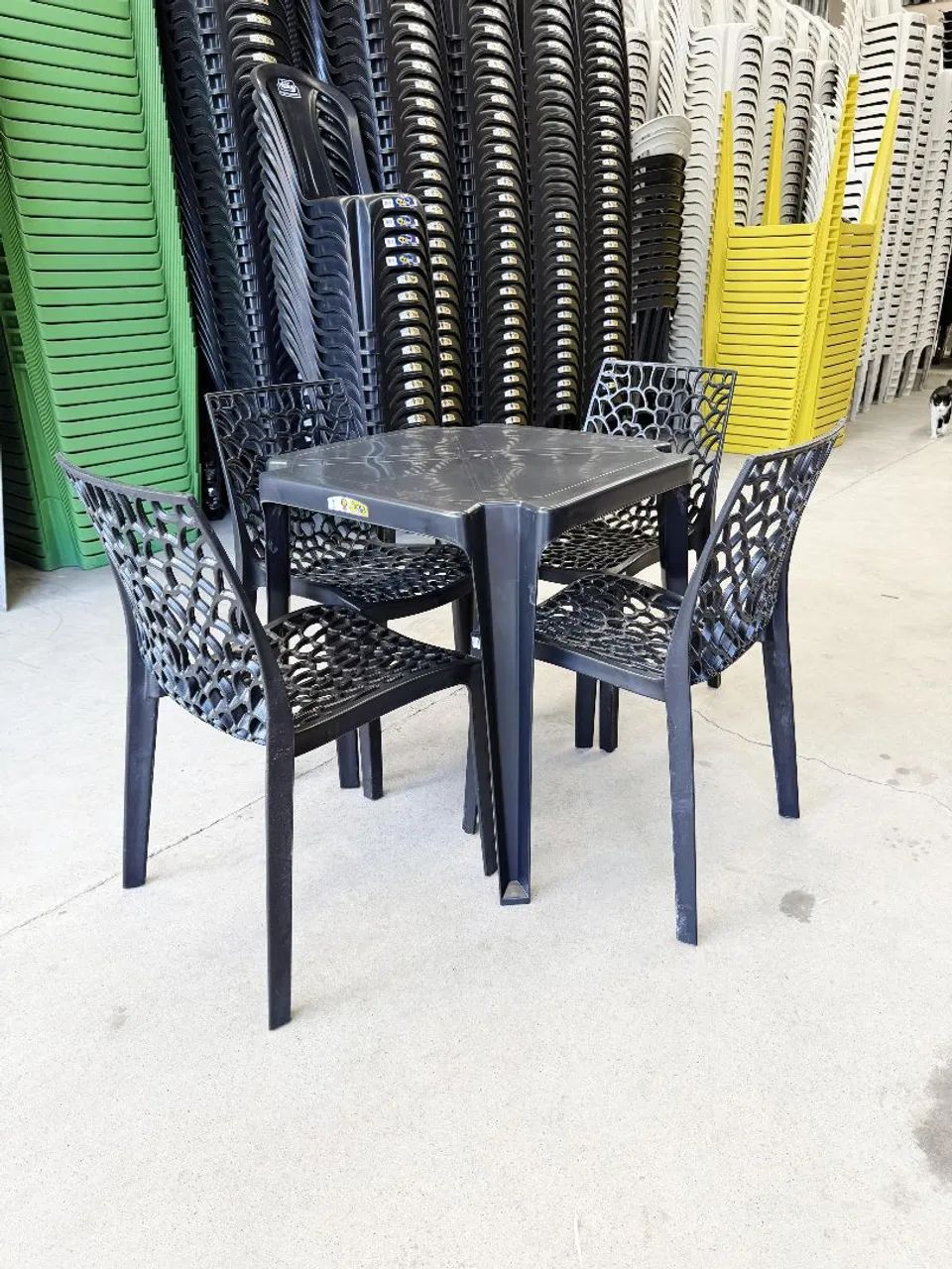Jogo de mesa com cadeiras direto da fábrica  - Foto 4