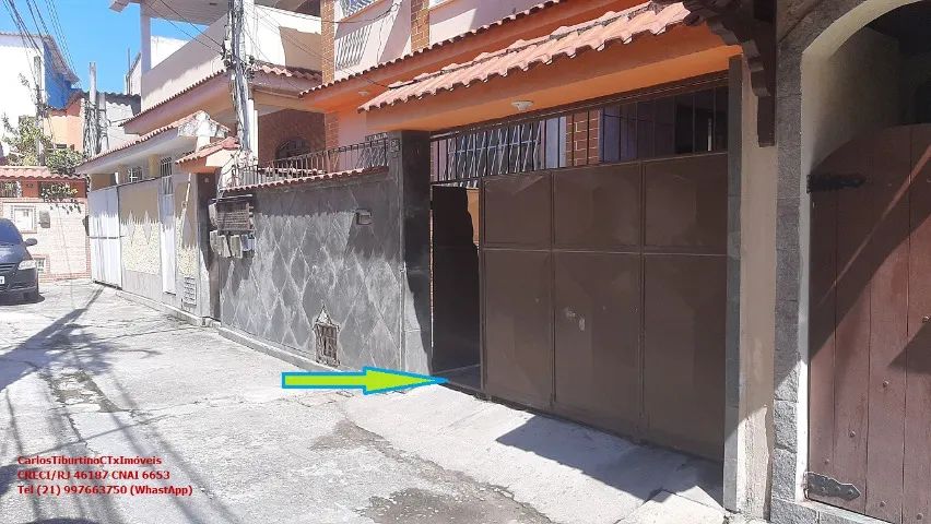 PC940 Boa Casa com 2 Quartos e Garagem no Bairro do Rocha, pertinho da Praça Principal 