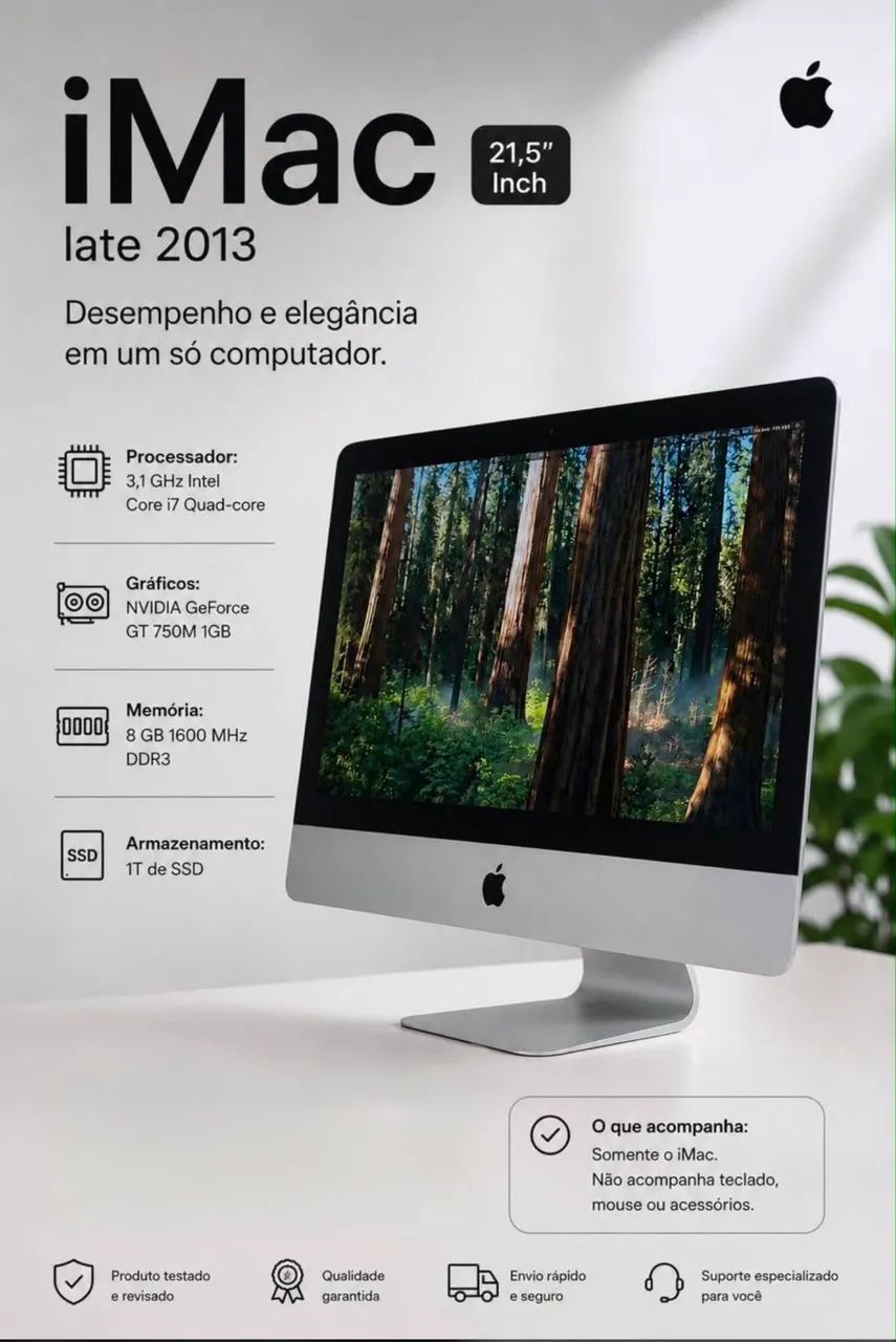 iMac iate 2013 