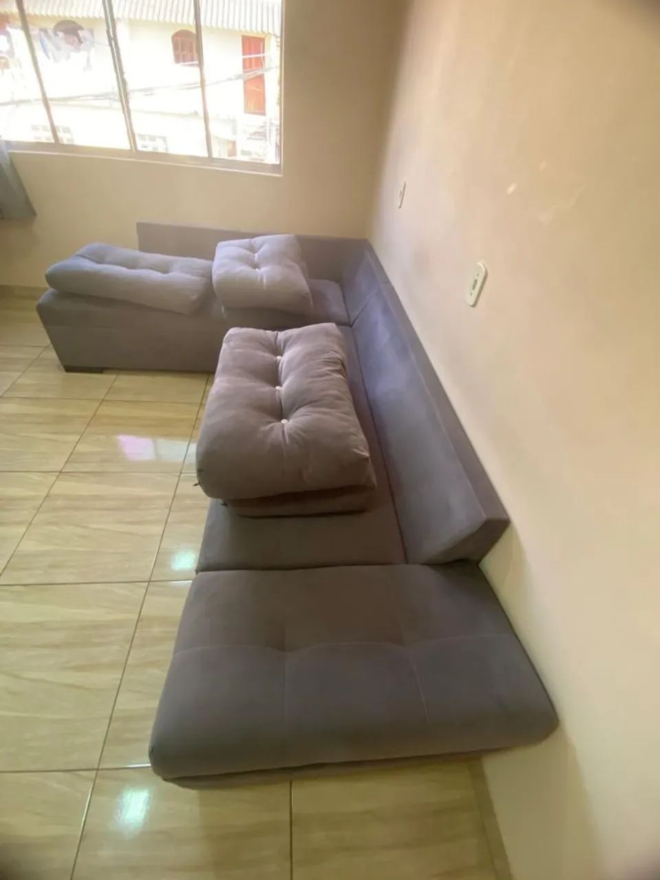 Vendo um jogo de sofá em L - Foto 2
