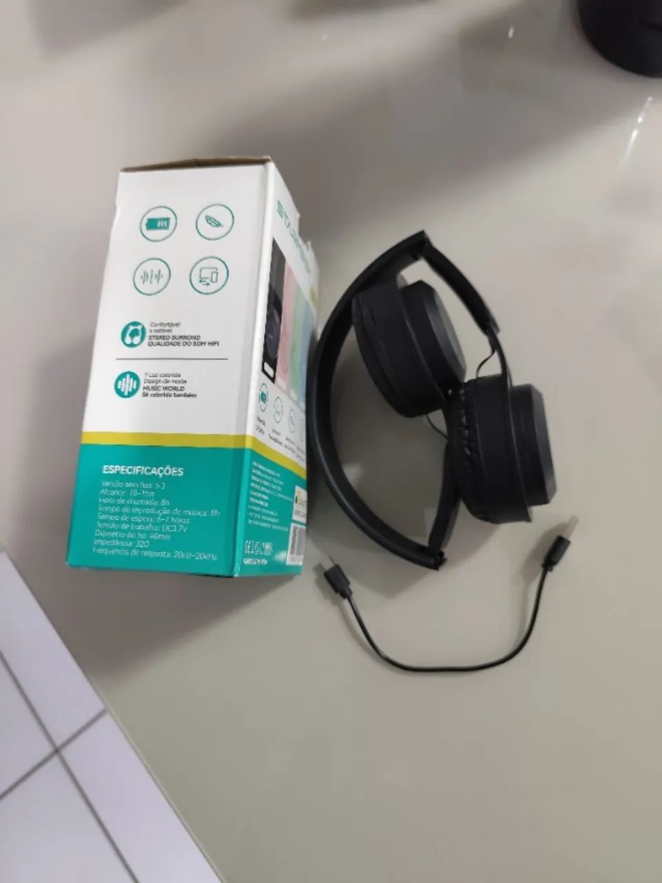 fone de ouvido sem fio bluetooth - Foto 4