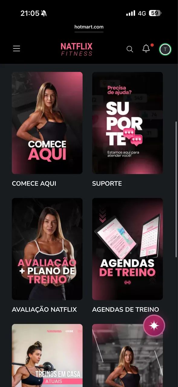 Plataforma Treino