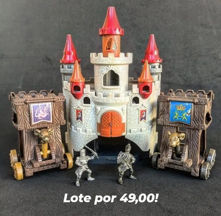Lote castelo medieval 