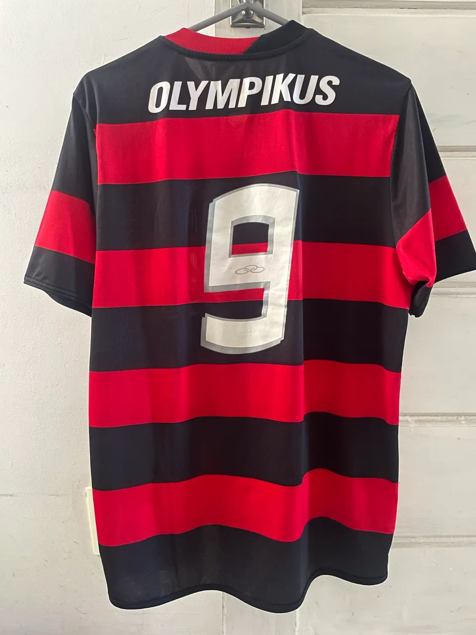 CAMISA OFICIAL FLAMENGO OLYMPIKUS 2009 - Foto 2