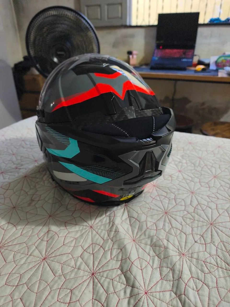 Capacete LS2 advant 2 tem conversa no valor - Foto 3