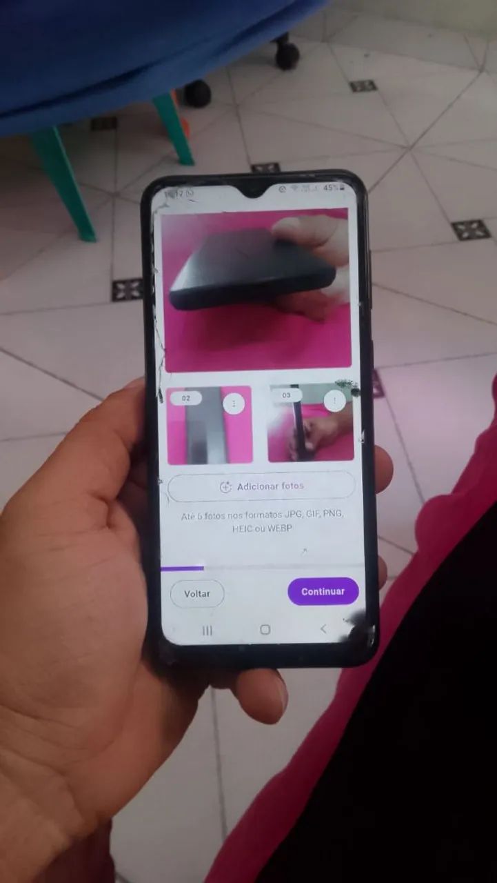 Vendo celular Samsung Galaxy A03 cor entre em contato * - Foto 5