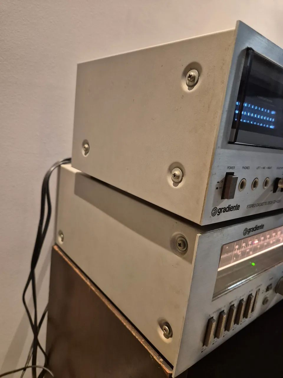 Receiver Gradiente 1260 + Tape deck CD 4000 - Foto 4
