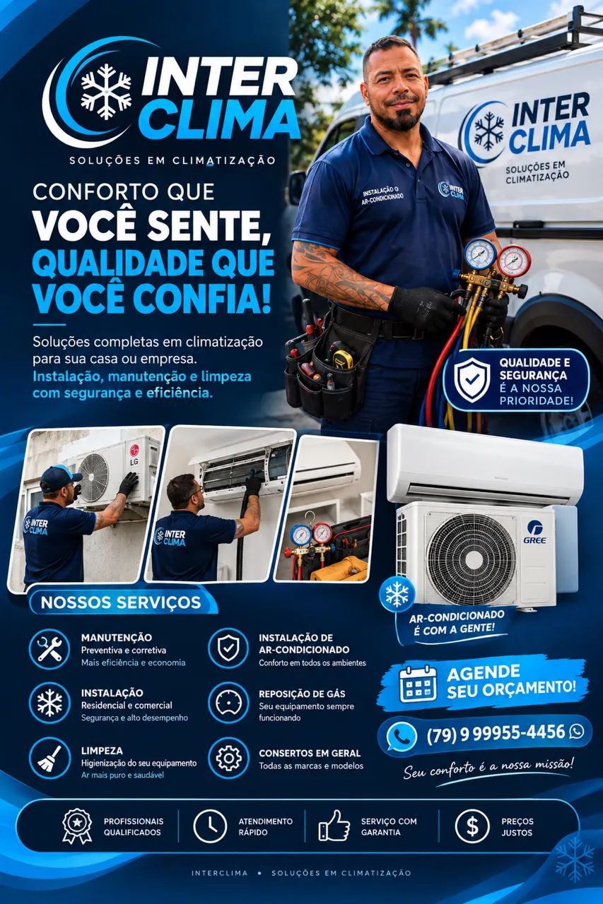 Instalação, manutenção de ar-condicionado *56