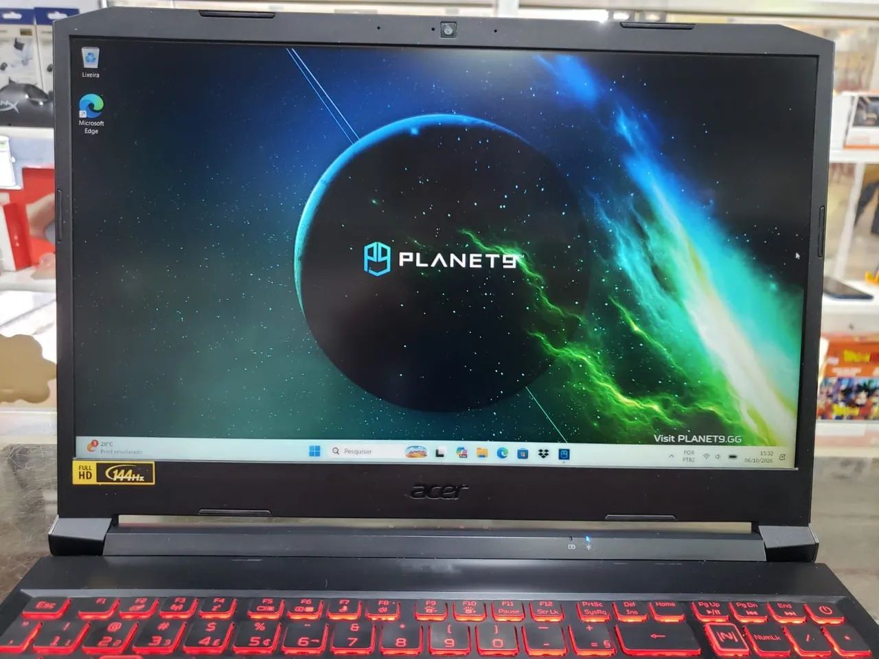 Note gamer Nitro 5  I5-11400h - Foto 5