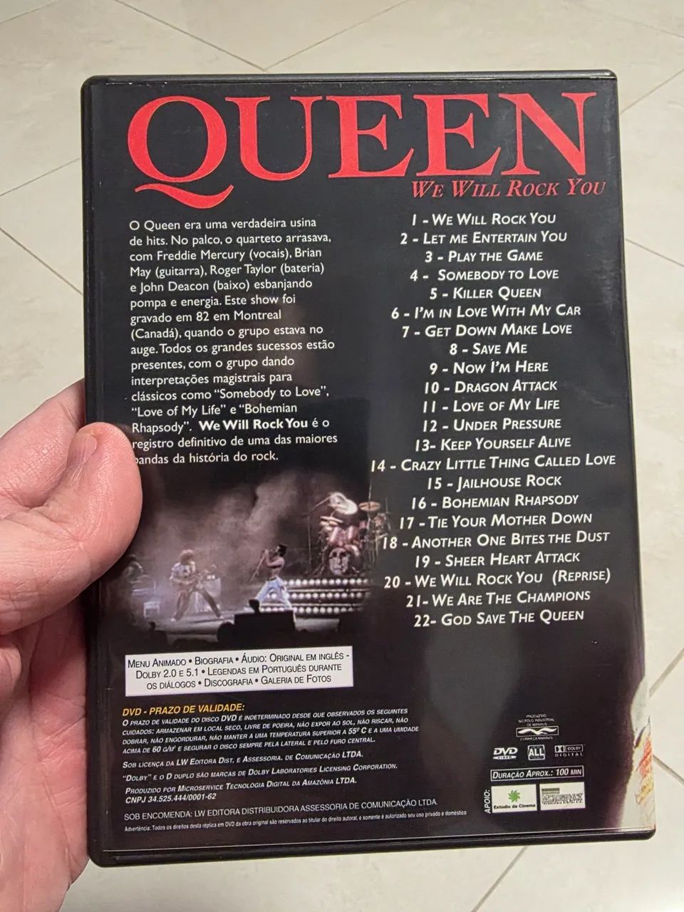DVD Queen - We Will Rock You  - Foto 2