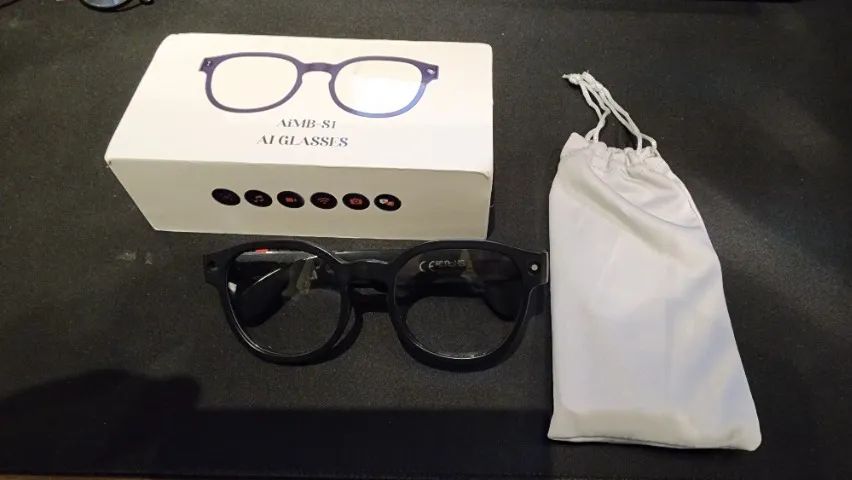 Smart Glasses - Lenovo - óculos inteligente HD com inteligência artificial  - Foto 3