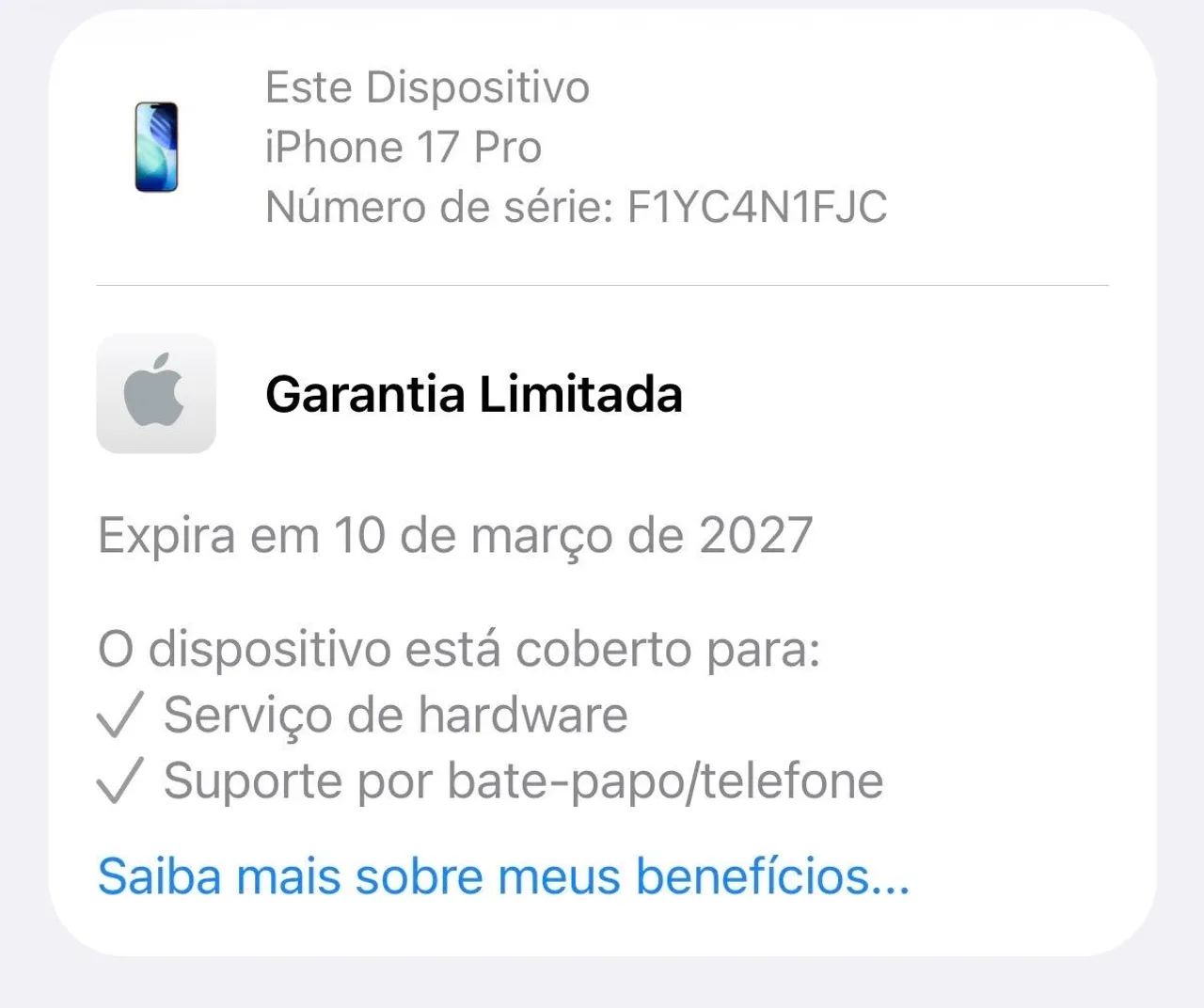 17 PRO iPhone - 256gb - (6 meses de uso) - Foto 5
