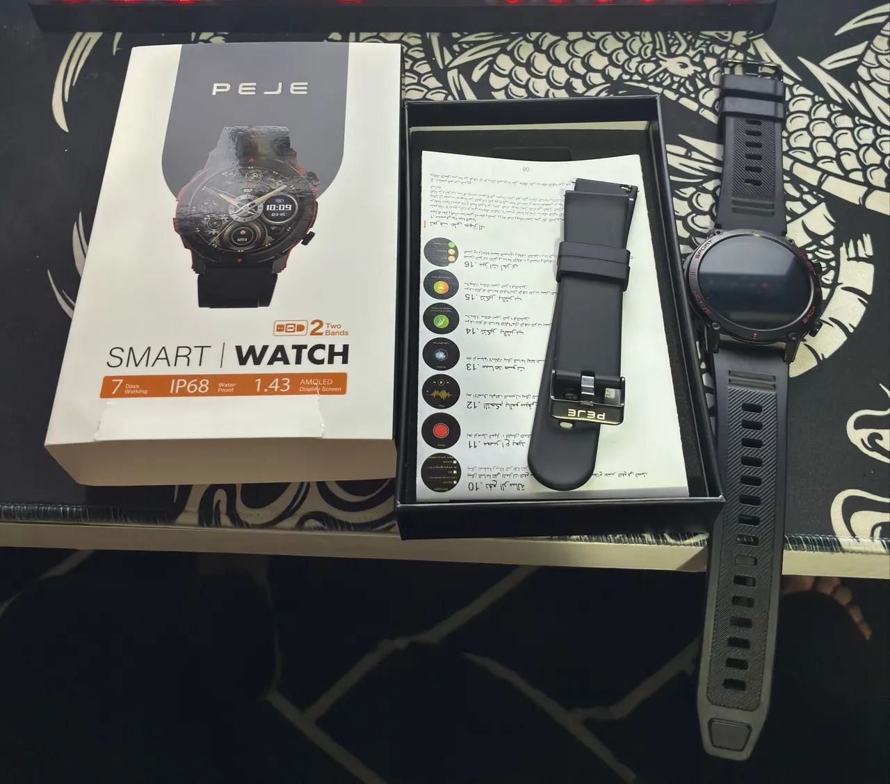 PEJE - Smartwatch Black Edition - Foto 2