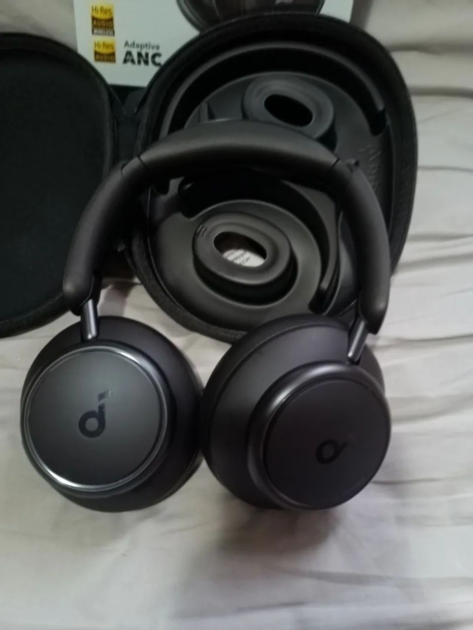 Headphone Anker Soundcore Space Q45, novo caixa aberta para testar