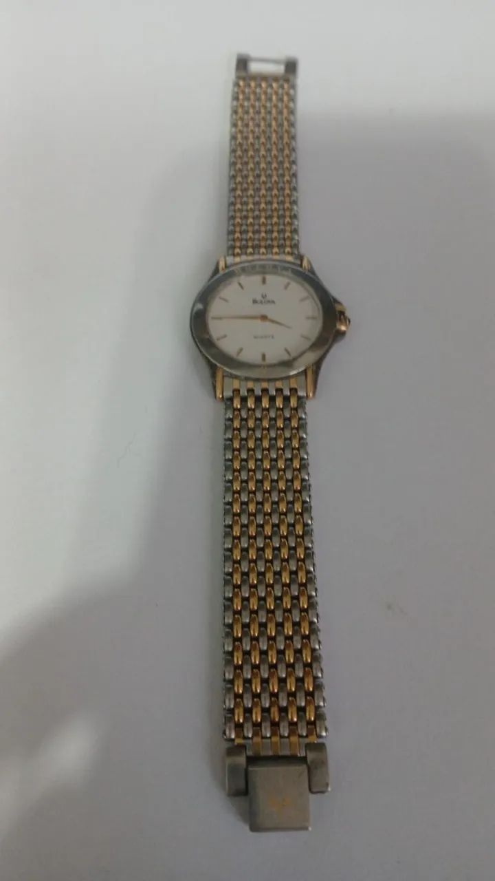 RELÓGIO DE PULSO BULOVA OURO