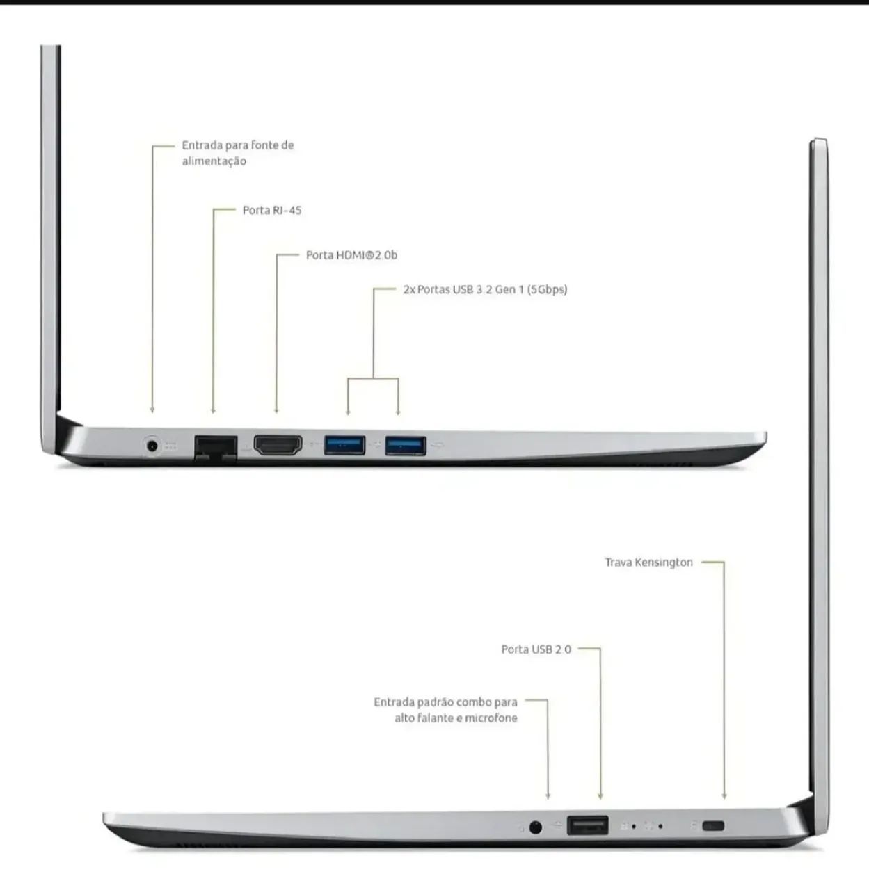 Vendo notebook acer seminovo já é o menor preço  - Foto 4