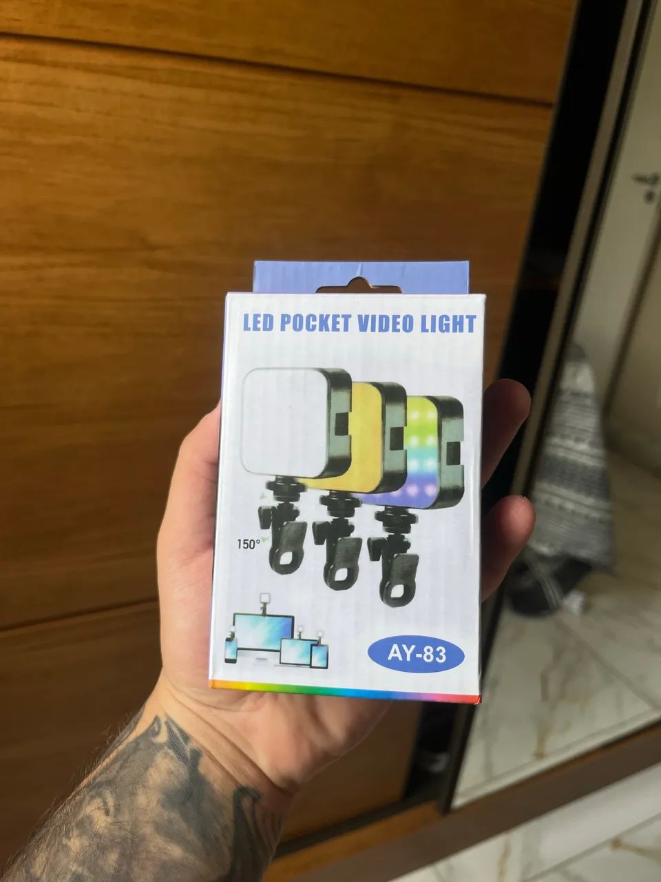 Estabilizador Cage Gaiola Celular + LED - Foto 5