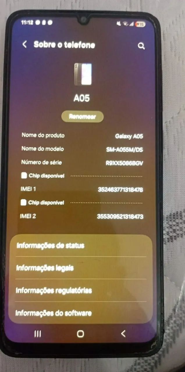 Vendo A05 NOVO motivo precisão 200reais - Foto 2