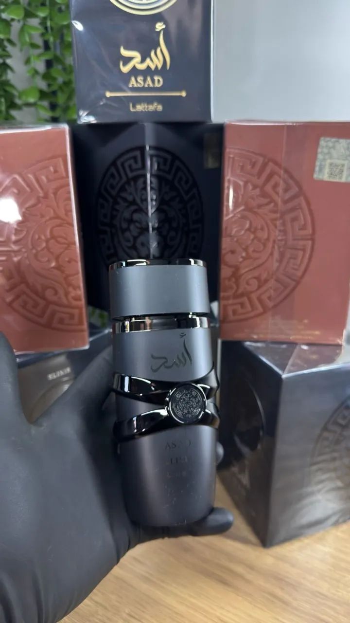 Perfume Asad Elixir Lattafa Árabe Eau De Parfum 100m
