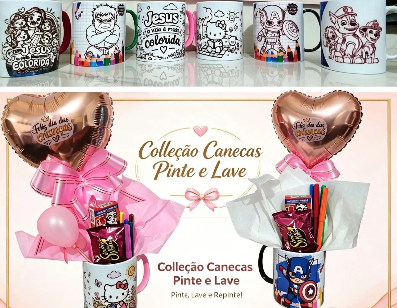 Canecas pintaveis  - Foto 3