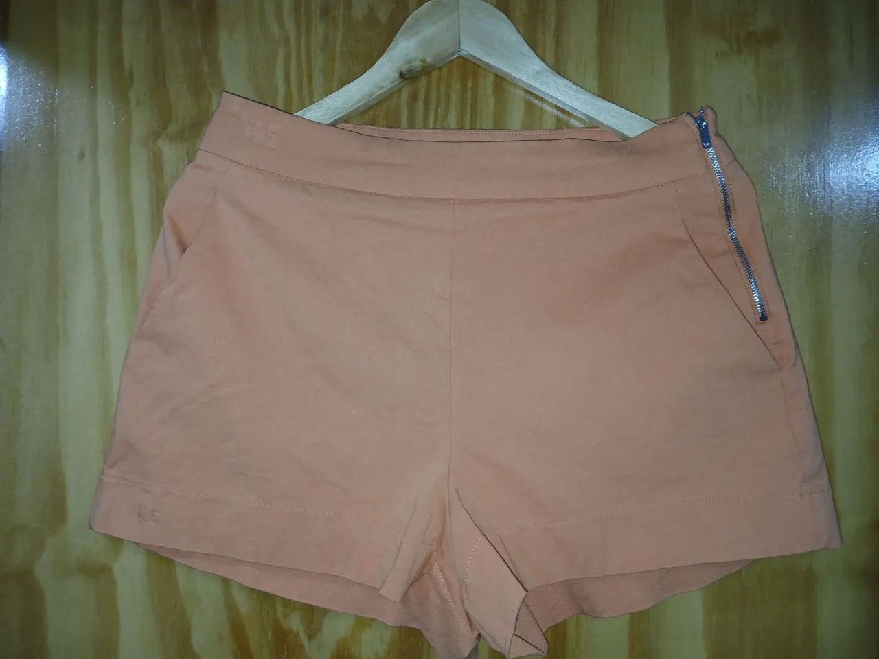 Short Renner Laranja - M - tecido