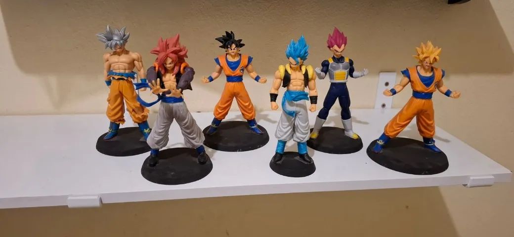 Lote 6 Action Figures Dragon Ball - Foto 2
