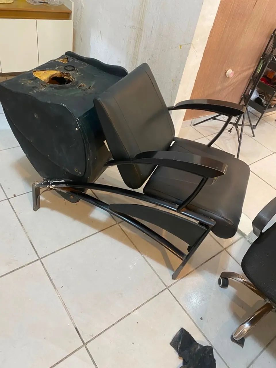 Cadeira de lavatório