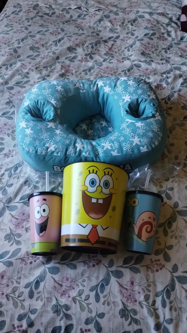 Kit Cinema Bob Esponja - Foto 2