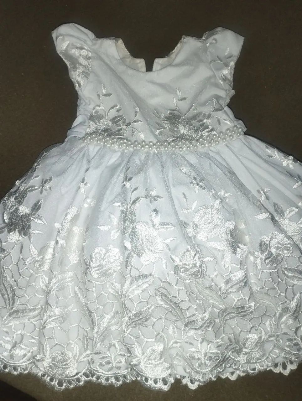 Vestido Branco de batizado 