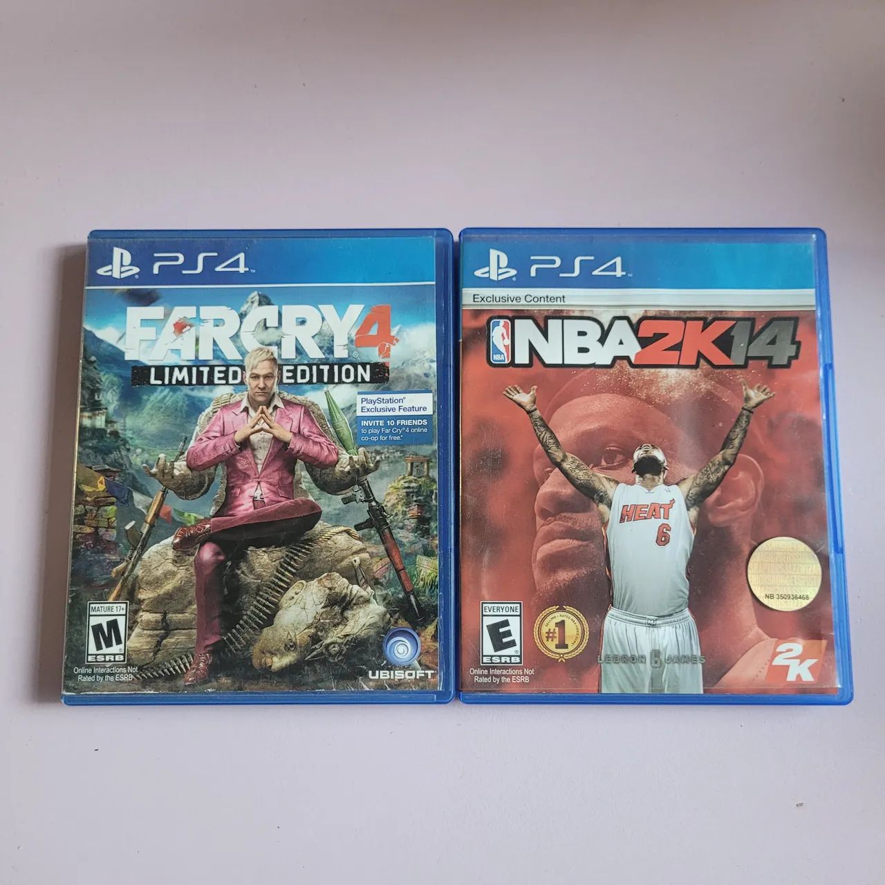 Vendo 2 jogos ps4