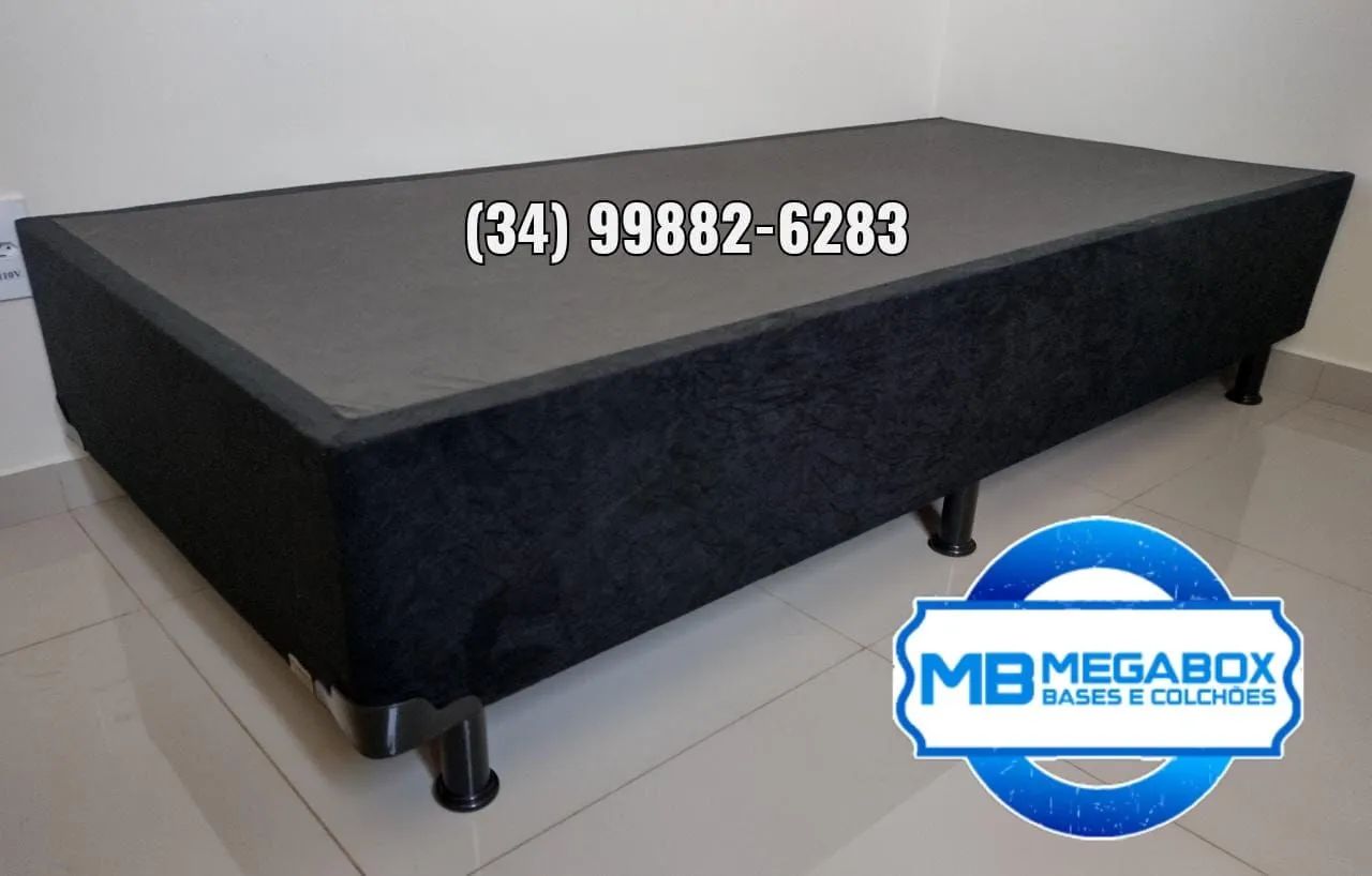 Base Box Solteiro Nova com Entrega Grátis 