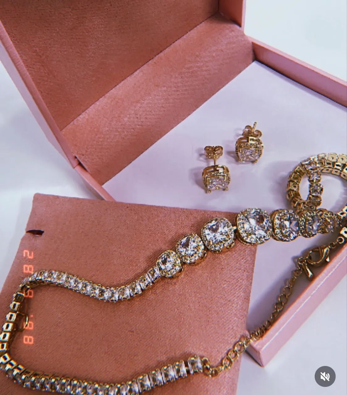 Conjunto choker e brinco zircônia de cristal  - Foto 4