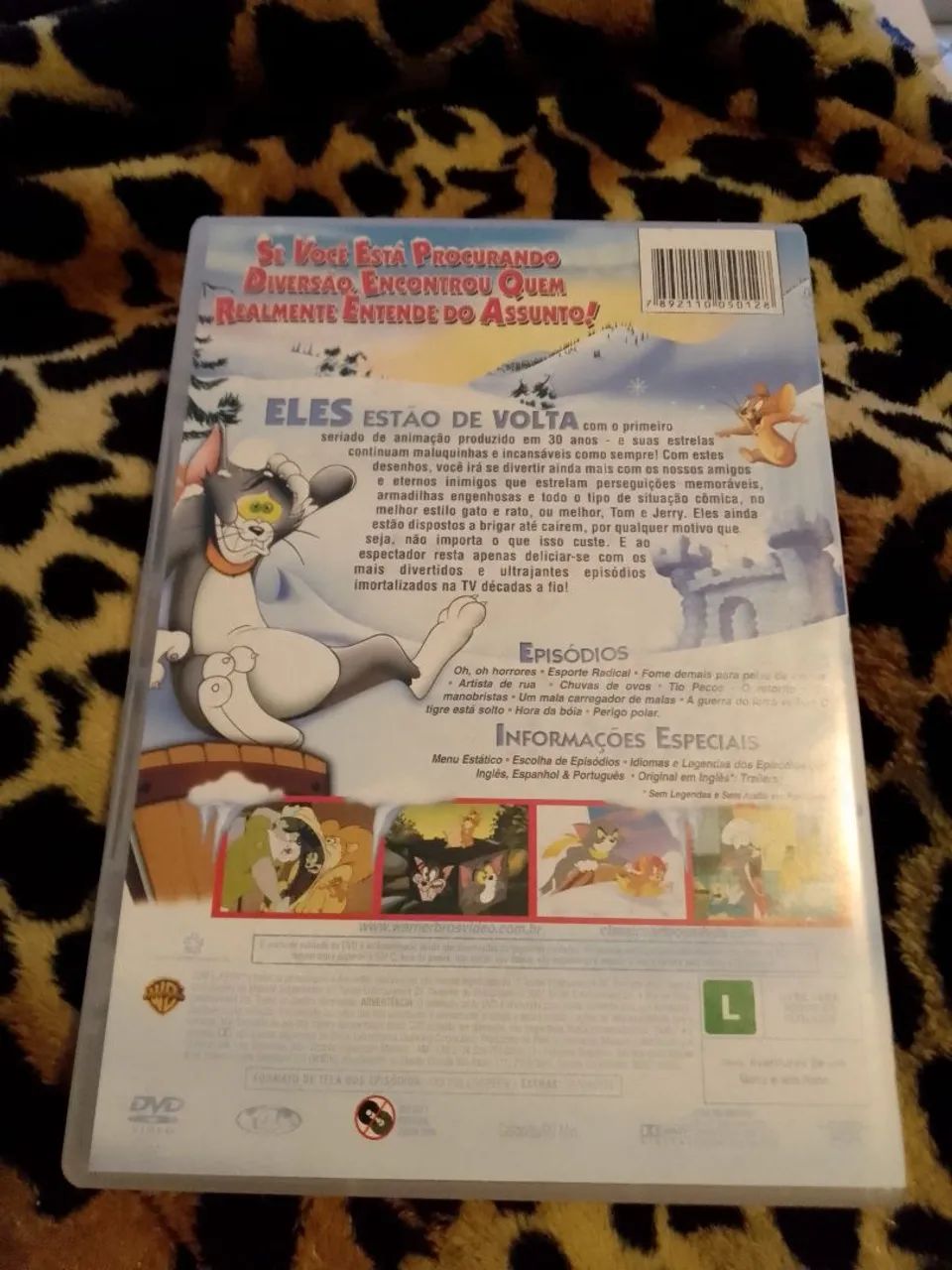 Dvd Tom e Jerry.Aventuras. - Foto 2