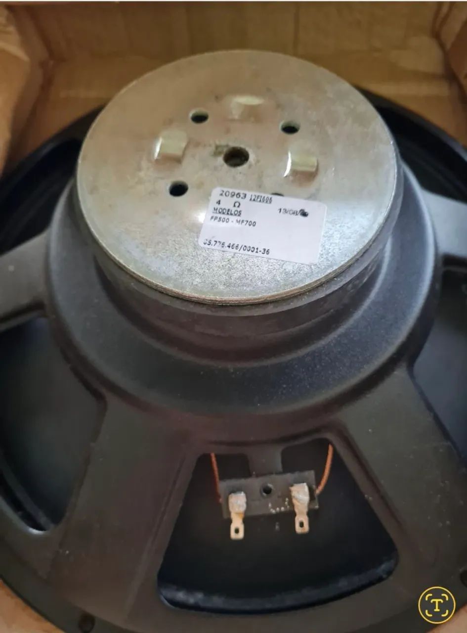 Alto falante novo 12 polegadas Hinor 4homs 700w - Foto 3