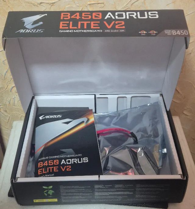 Placa Mãe Gigabyte Aorus b450 V2 Full ATX