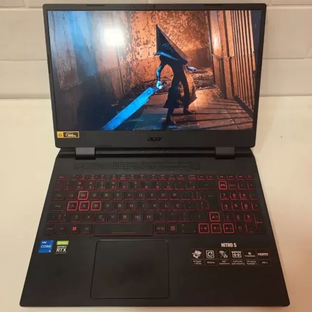 Notebook Acer Nitro 5 i5 12th - 16Gb Ram - RTX 3050 - 512Gb SSD