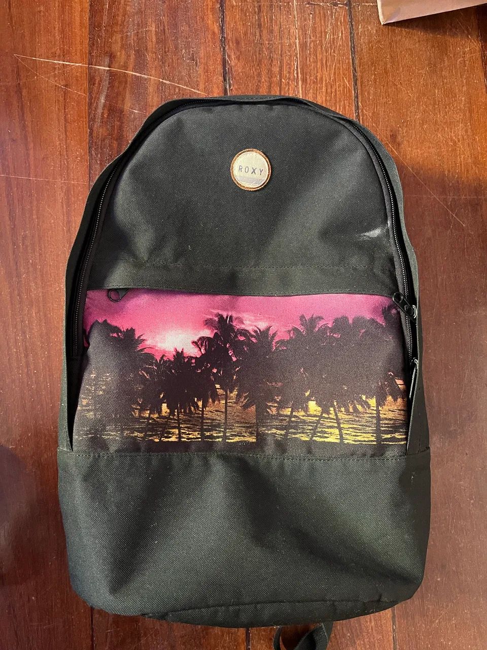Mochila Roxy - Preta e Rosa - Nunca usada 