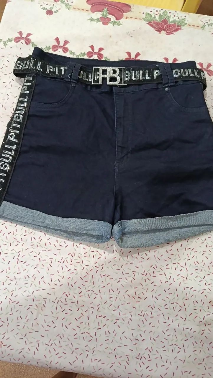 Short da pitbull usado uma vez