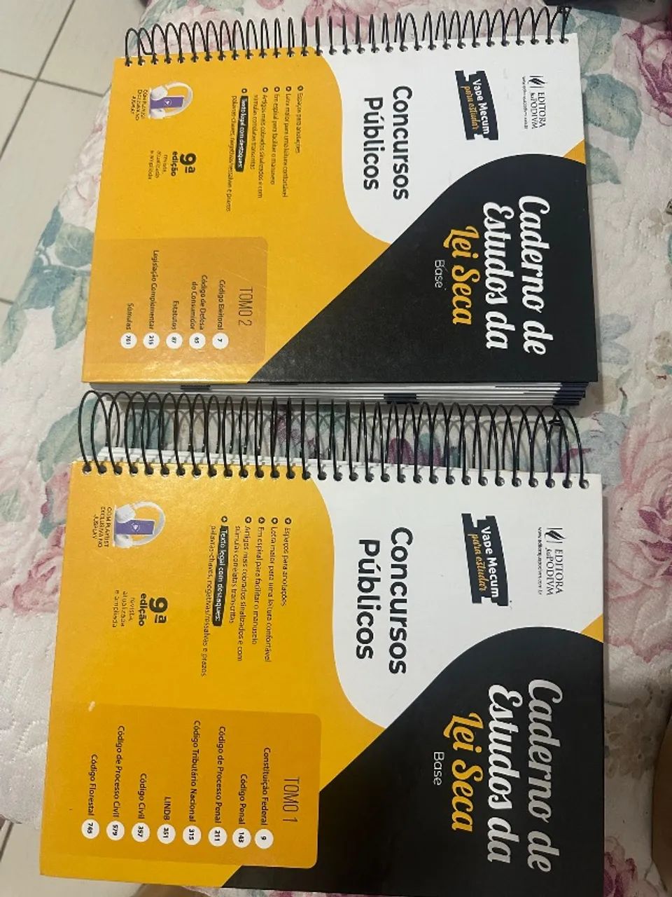 Caderno de estudos da lei seca - Tomos 1 e 2 - Foto 4