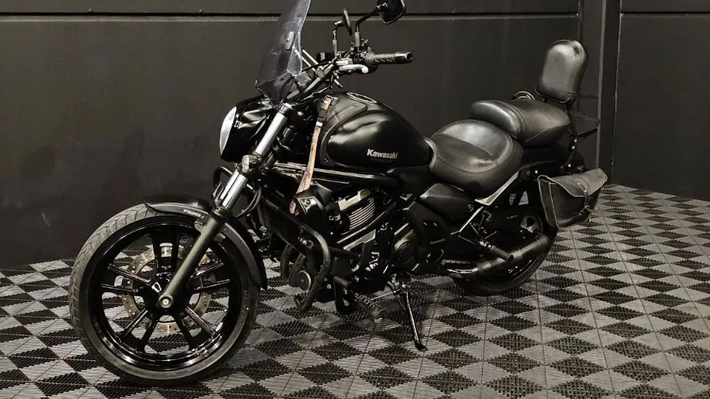 VULCAN S 650 ABS 2022 Preta - Foto 3