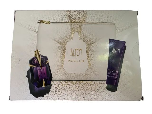 Perfume Kit Mugler Alien Eau De Parfum 30ml + Body Lotion 50ml Original