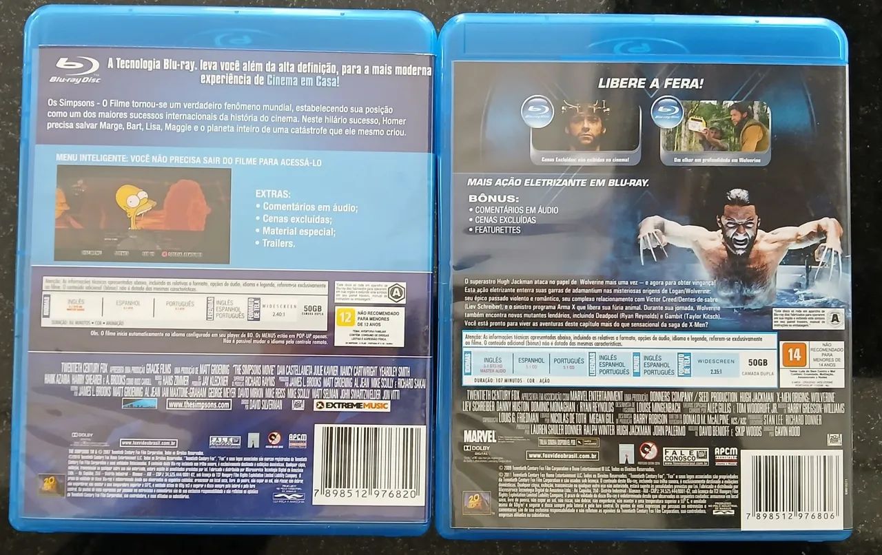 DVDs Blu-ray disc - DVD, Blu-Ray e Vídeo Cassete - São Jacó