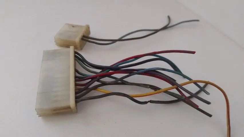 Conector Chicote Painel Instrumento Original Vw Gol Quadrado - Foto 4