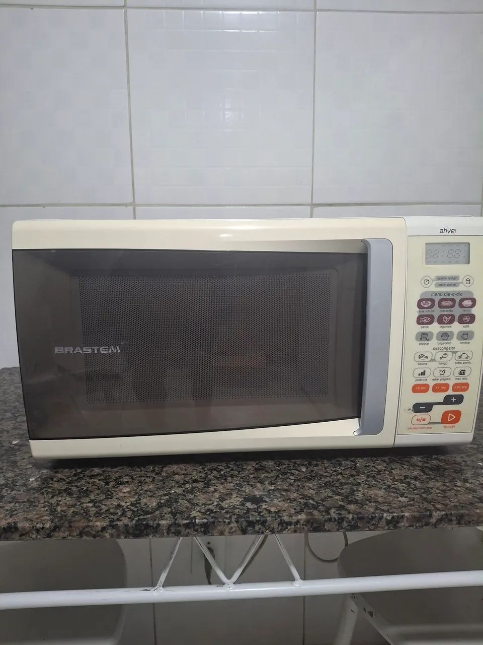 Microondas brastemp 31 litros 